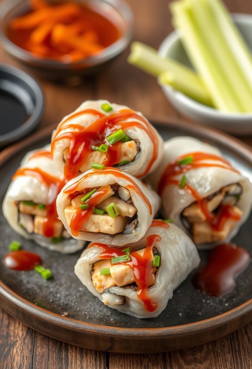 Teriyaki Tofu Rolls