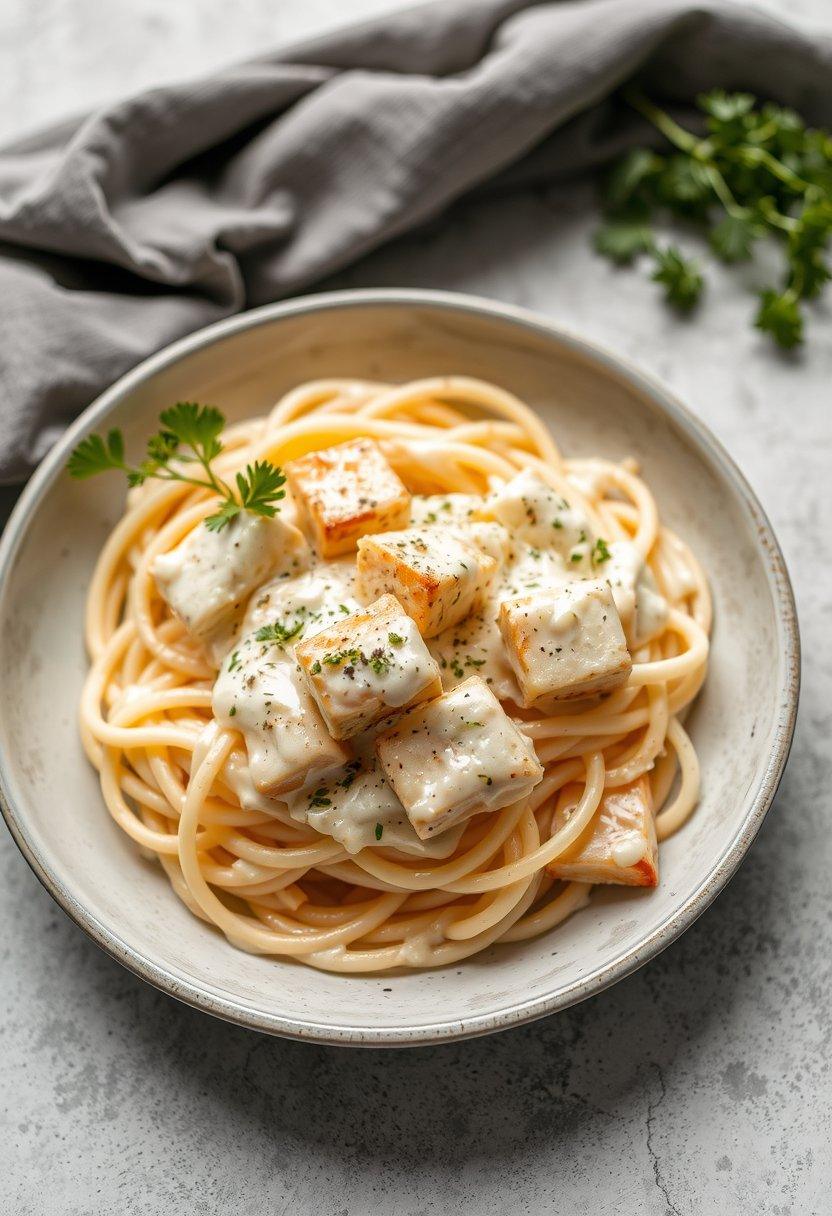 Tofu Alfredo