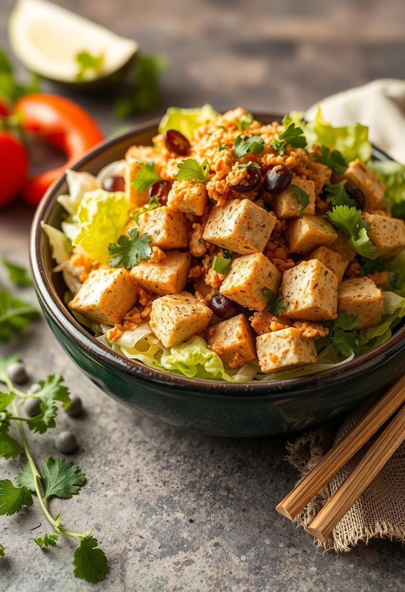 Tofu "Chicken" Salad