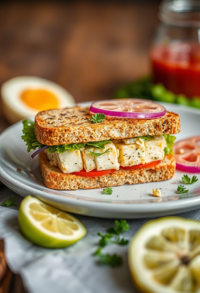 Tofu "Egg" Salad Sandwich