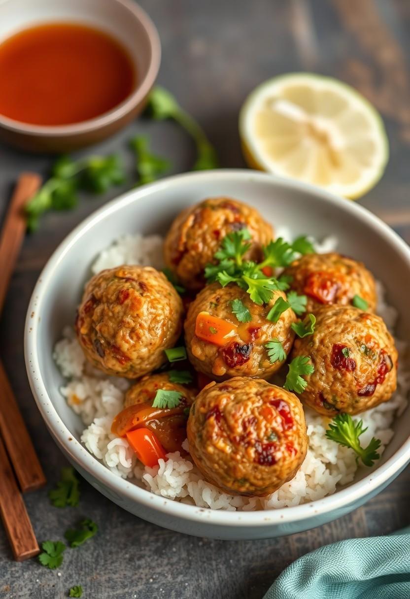 Tofu and Vegetable Meatballs