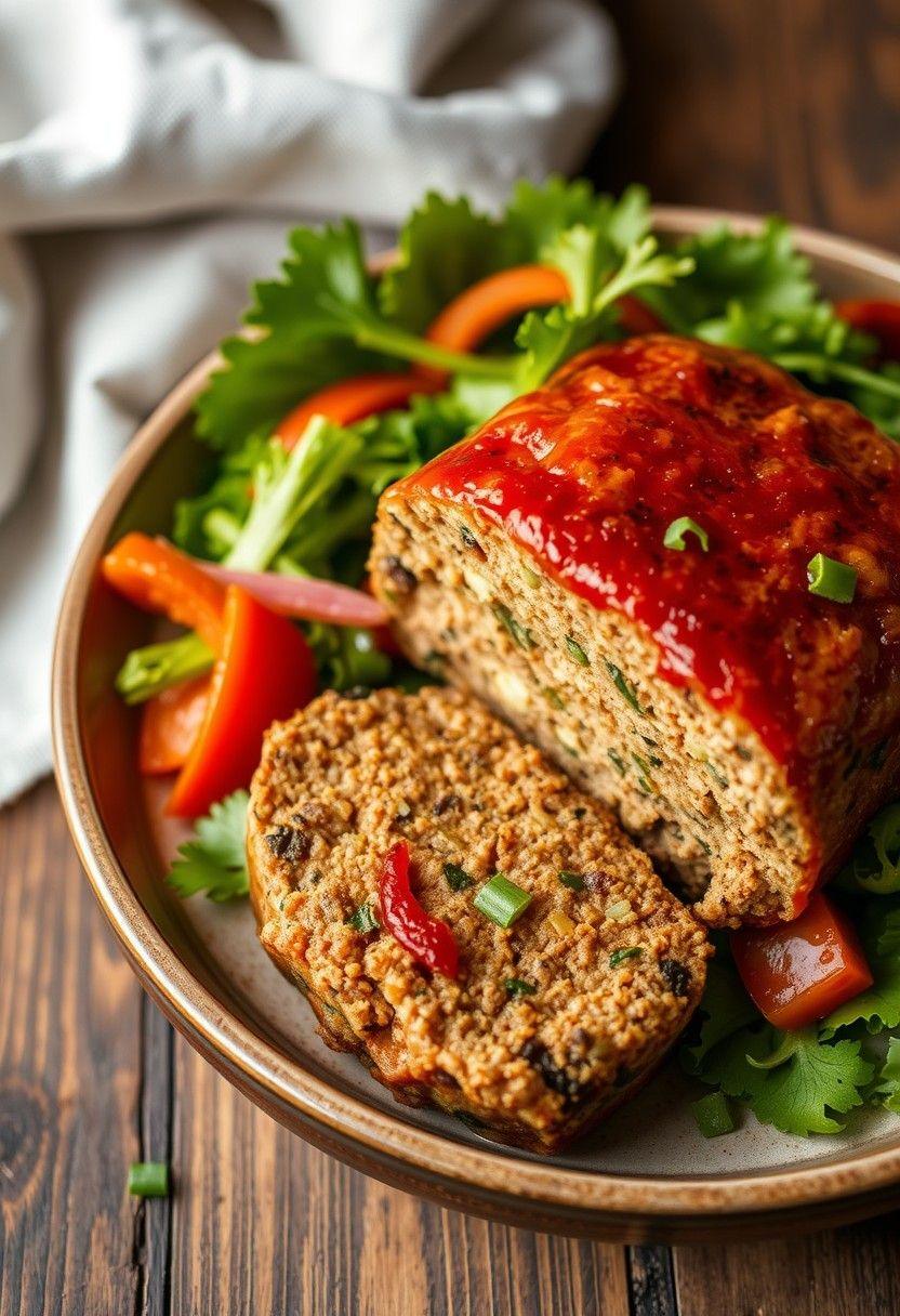 Tofu and Vegetable Meatloaf