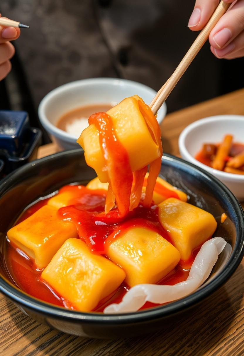 Tteokbokki (Spicy Rice Cakes)