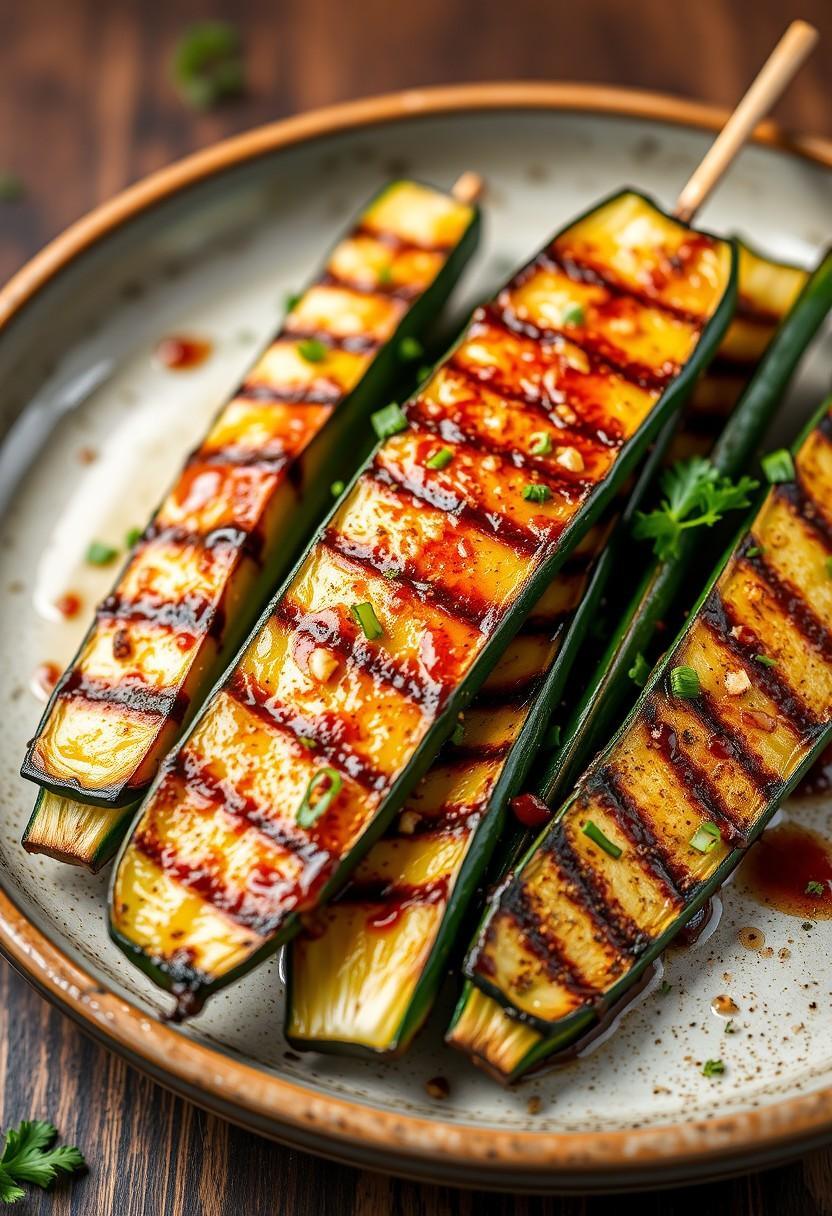 Unagi-Style Grilled Zucchini