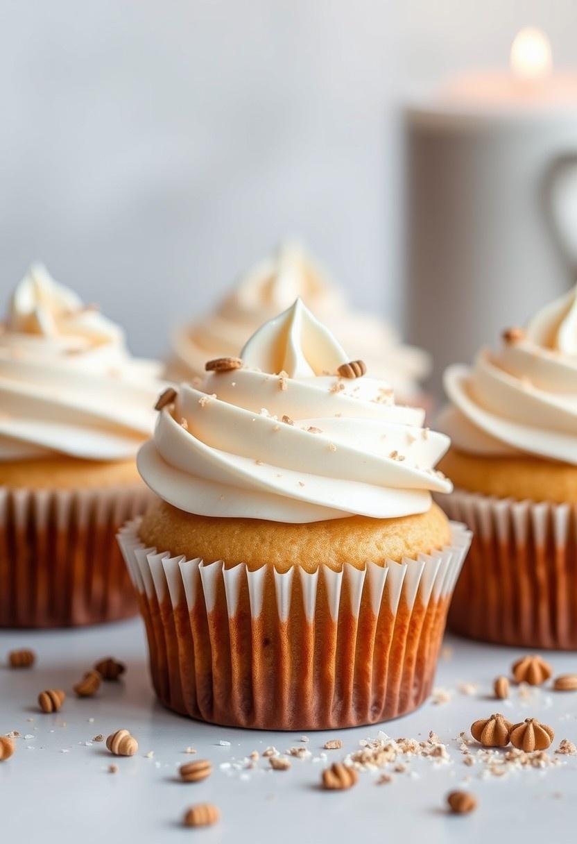 Vanilla Chai Latte Cupcakes