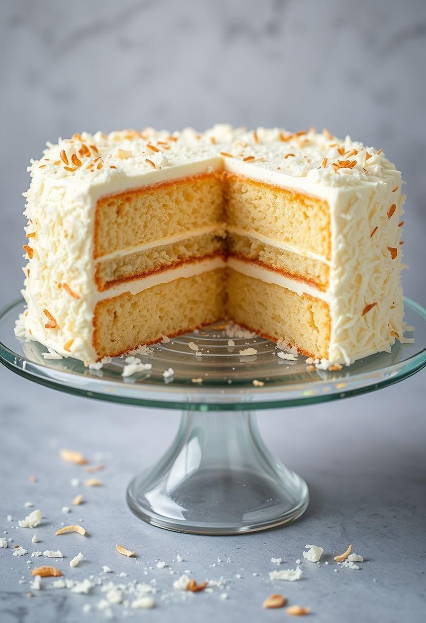 Vanilla Coconut Cake