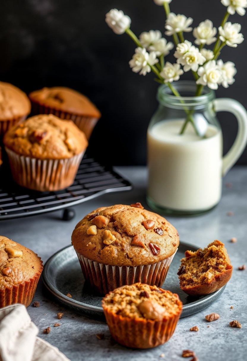 . Vegan Banana Bread Muffins