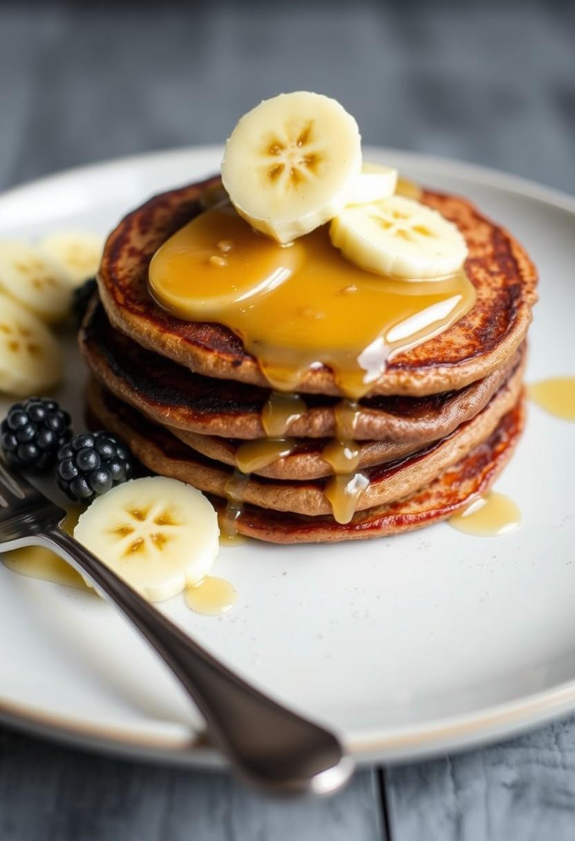 . Vegan Banana Bread Pancakes