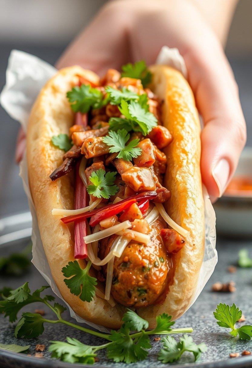 Vegan Banh Mi Dog