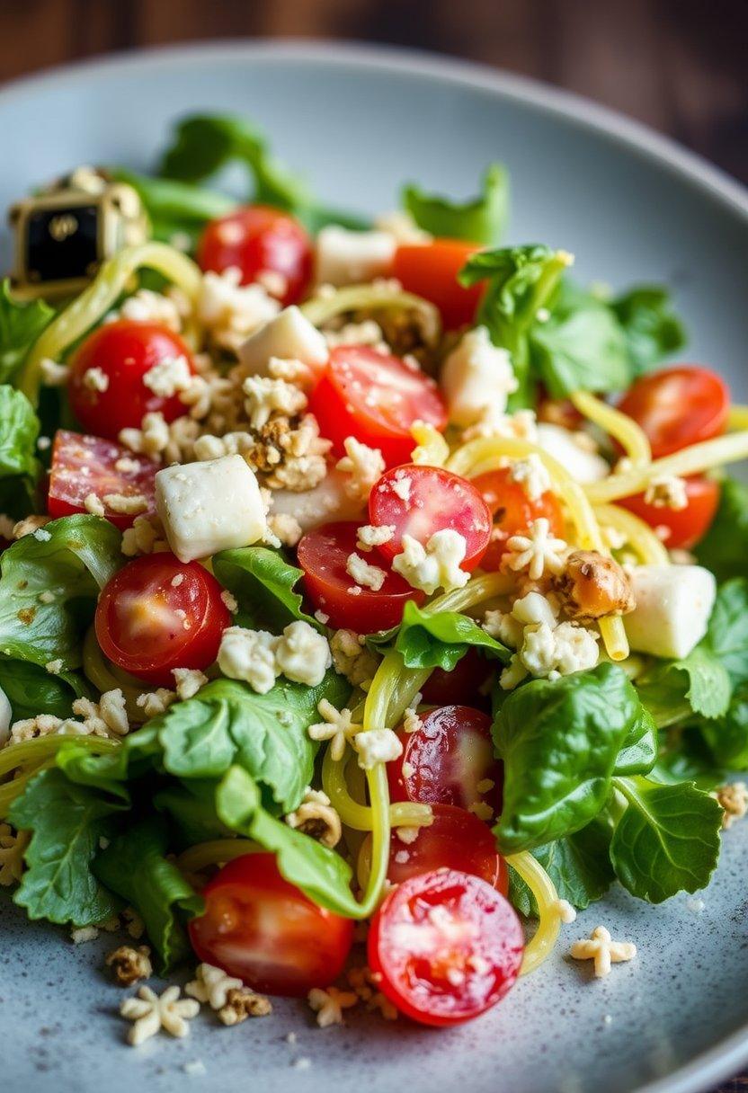 . Vegan Caesar Pasta Salad