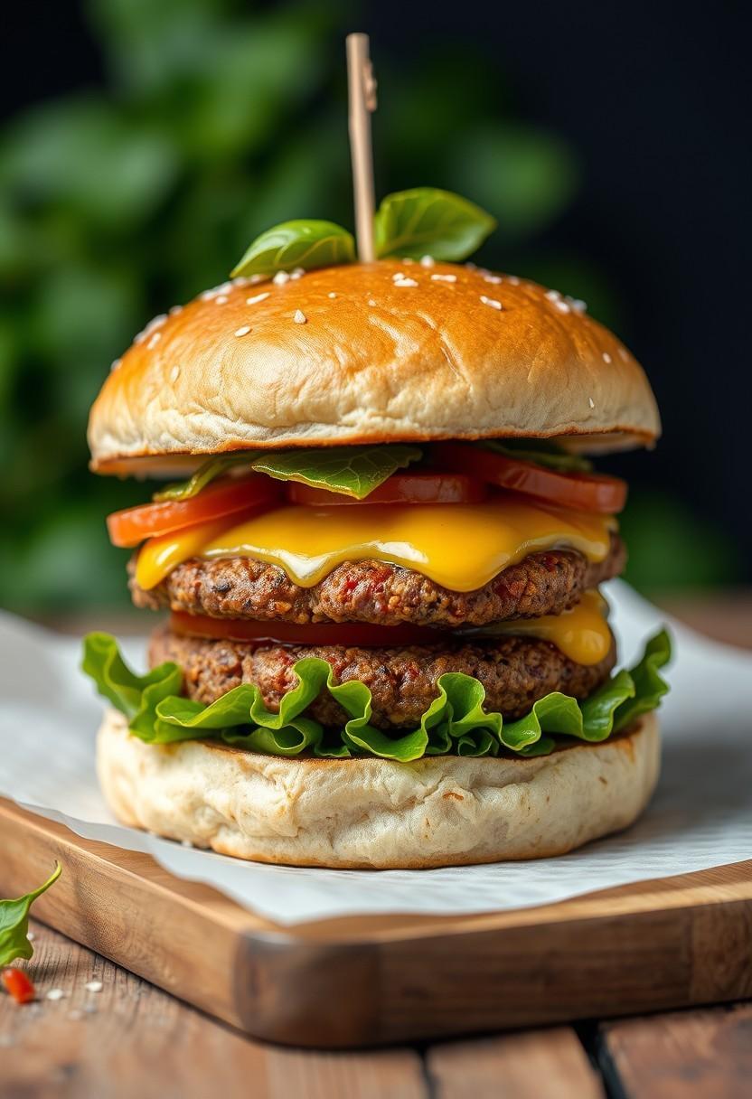 Vegan Cheeseburger