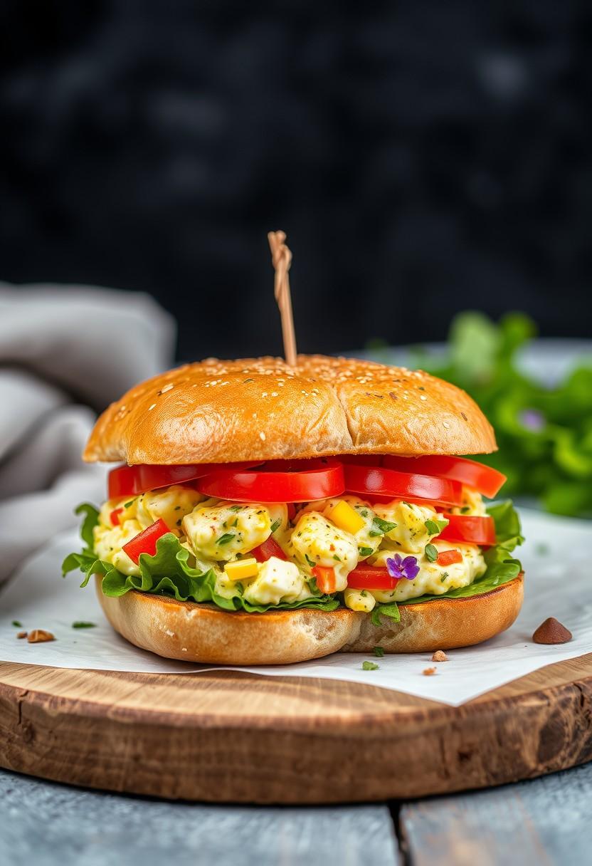 Vegan "Egg" Salad Sandwich