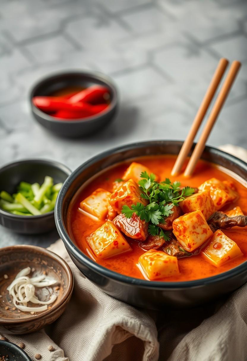 Vegan Kimchi Jjigae (Kimchi Stew)