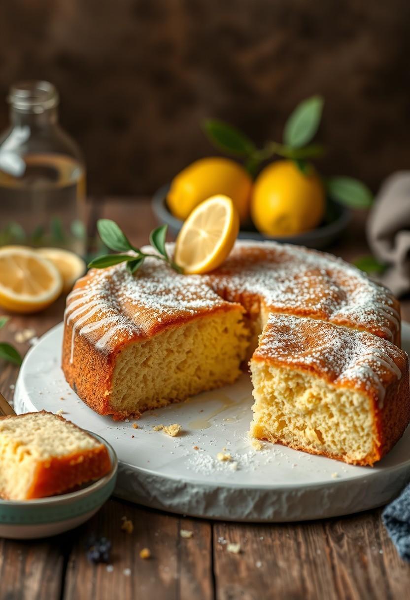 Vegan Lemon Olive Oil Cake