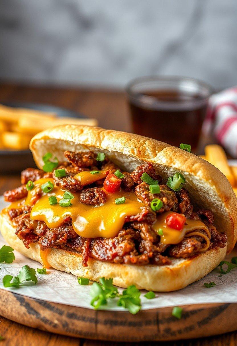 Vegan Philly Cheesesteak