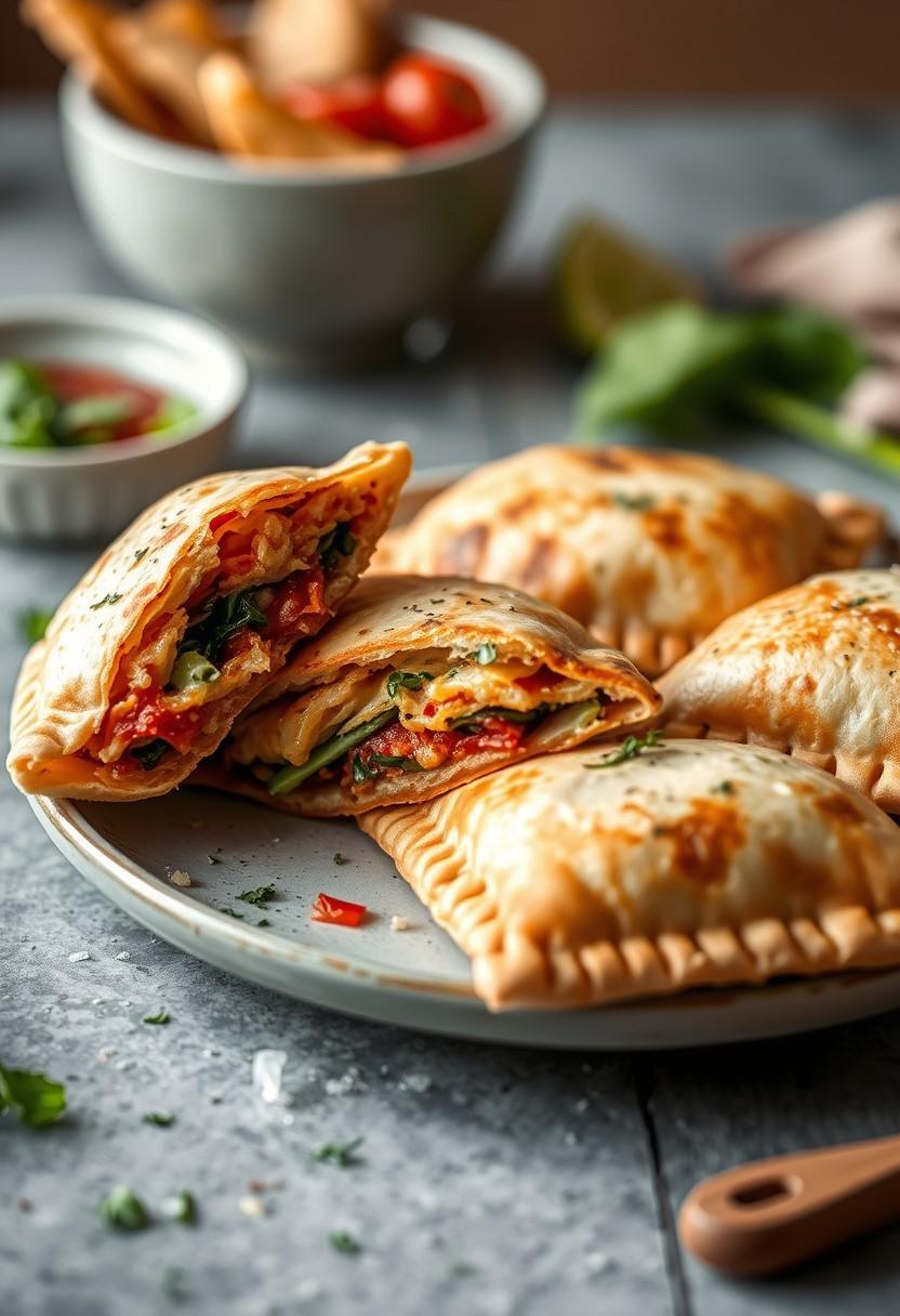 Vegan Pizza Pockets