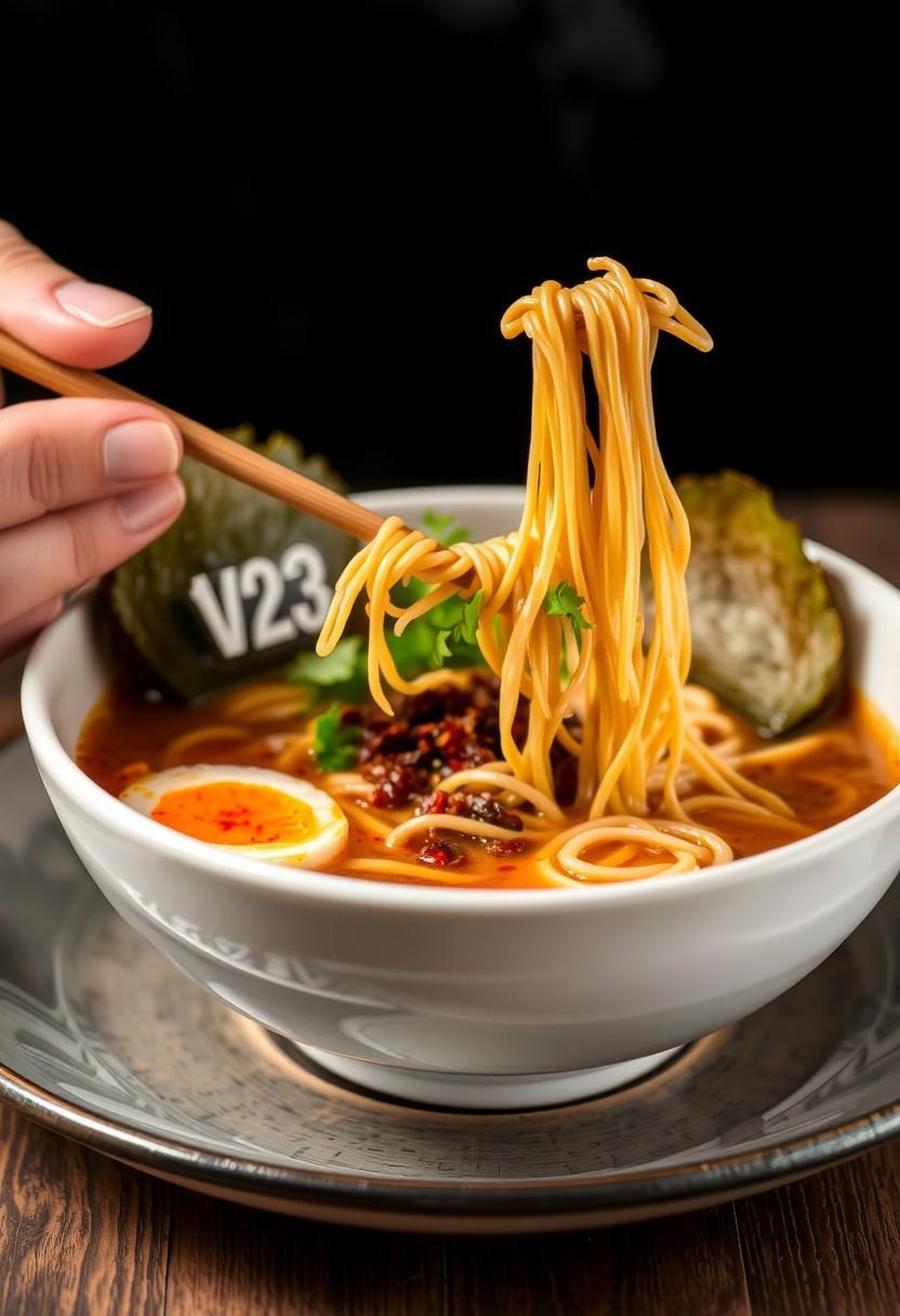 . **Vegan Ramen with Miso Broth**