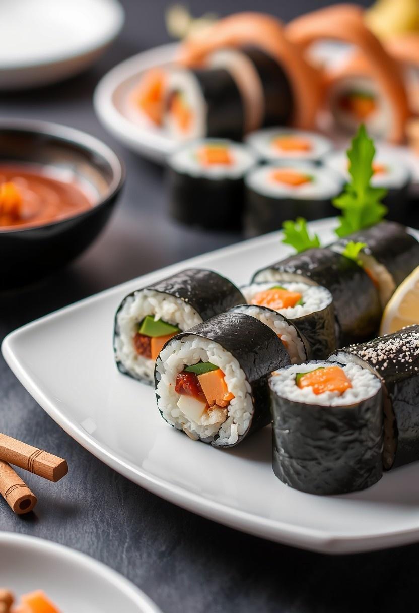 Vegan Sushi Platter