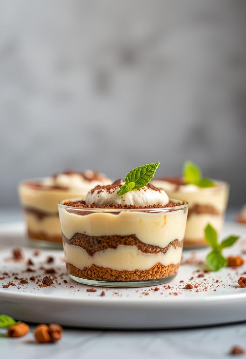 Vegan Tiramisu Cups