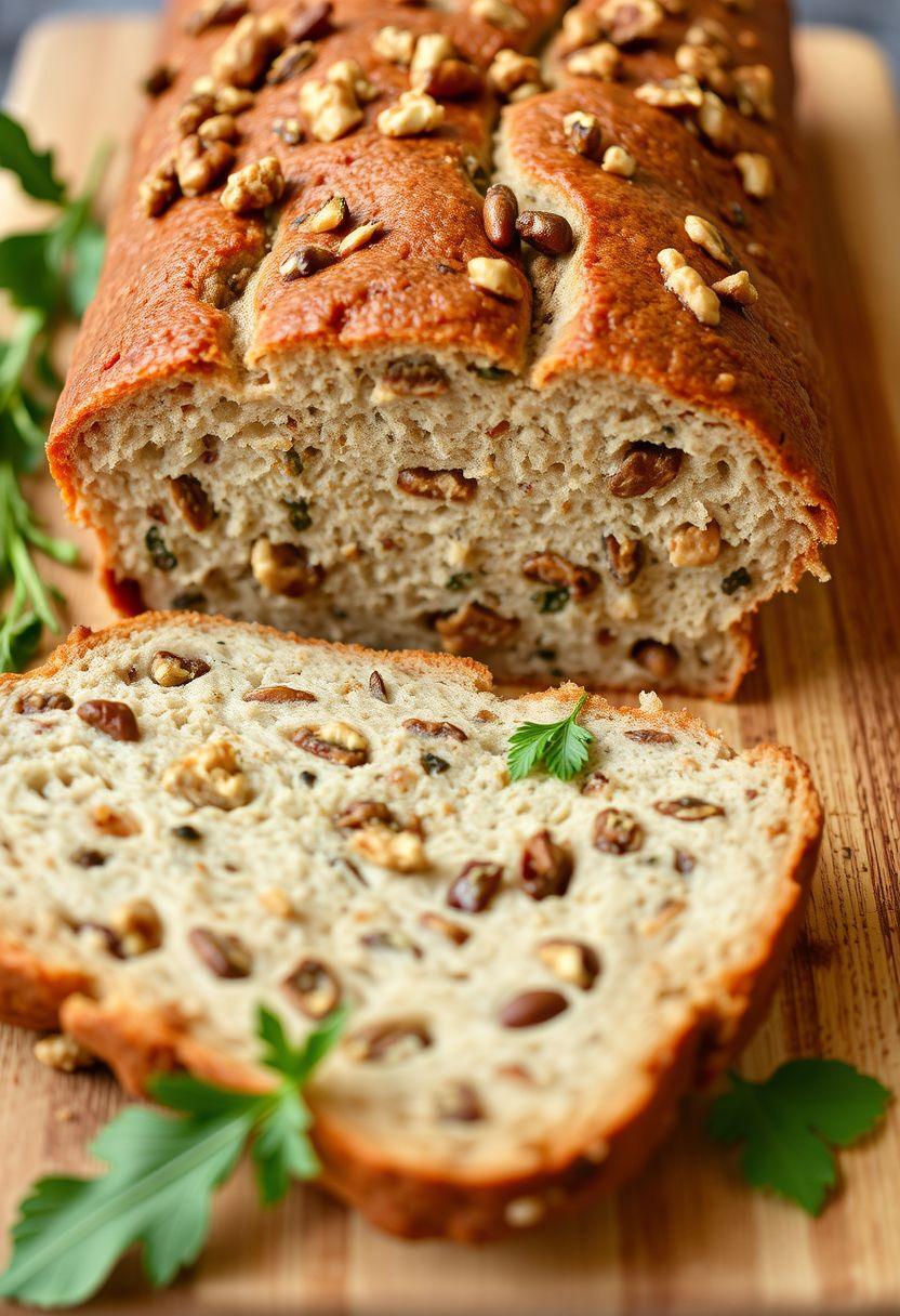 Walnut and Herb Loaf