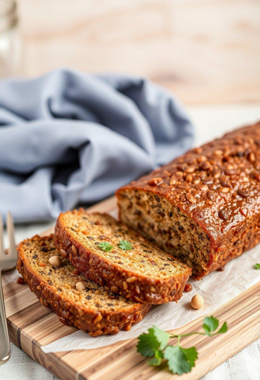 Walnut and Lentil Loaf