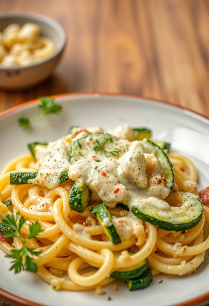 Zucchini Alfredo