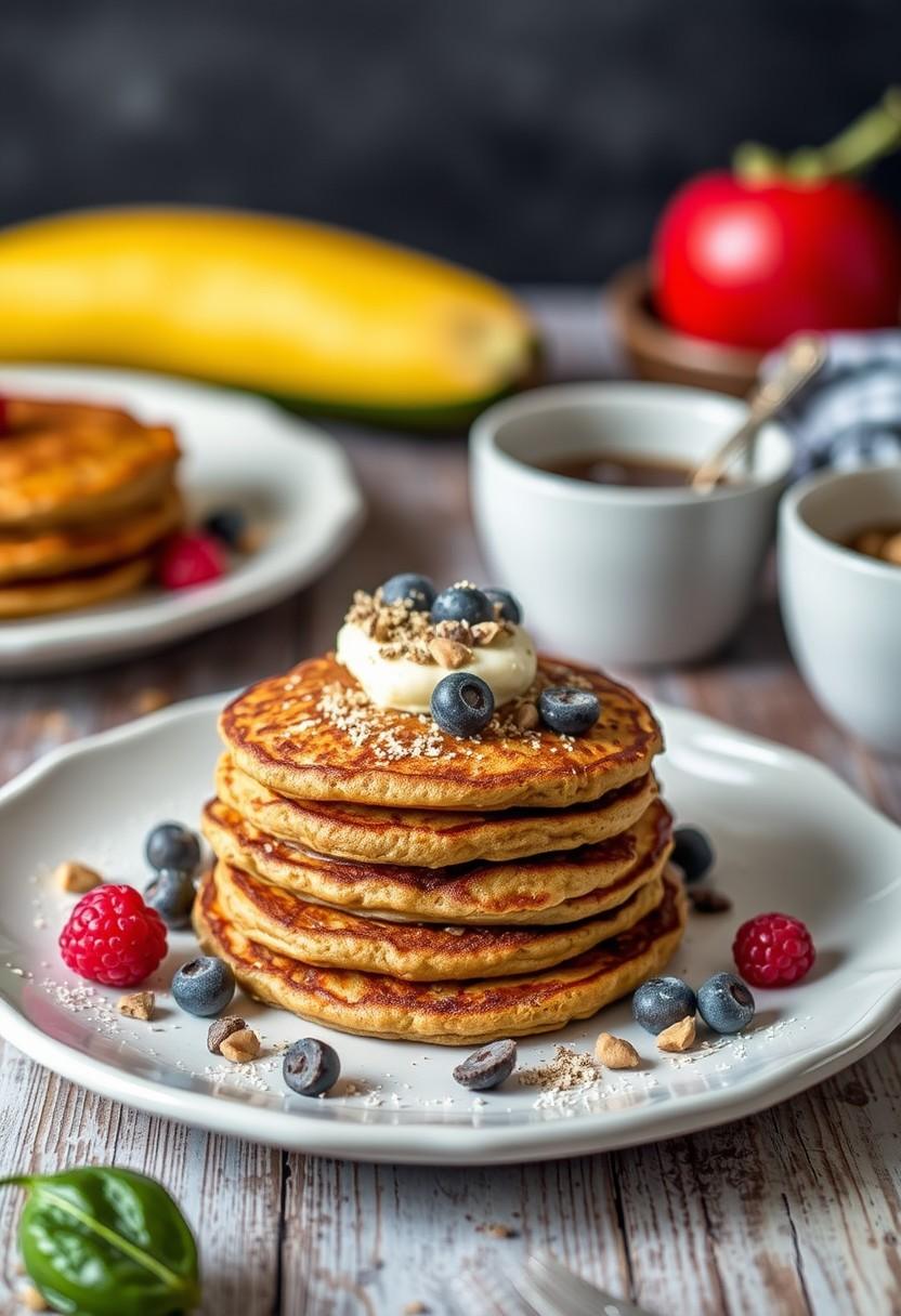 Zucchini Bread Pancakes