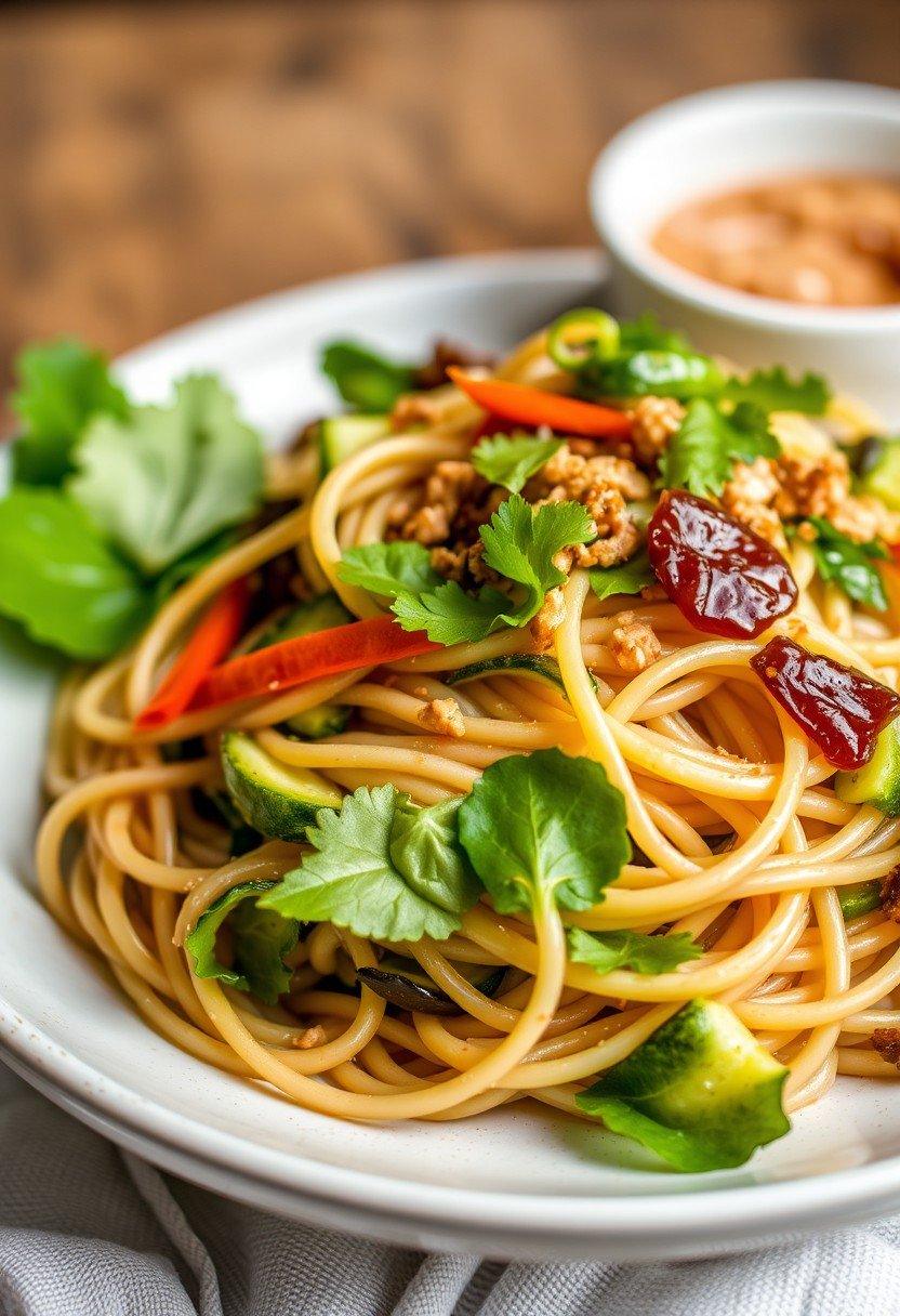 Zucchini Noodle Pad Thai